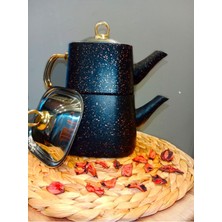 Remetta Granit Elite Kare Aile Boy Caydanlik Seti 1.5 Lt - 2.5 Lt Altıntoptic