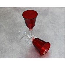 Paşabahçe Joy Kırmızı 6lı Kadeh 440597W