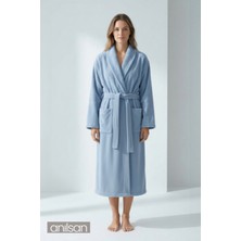 Anılsan Şalyaka Bebe Mavisi %100 Pamuk Unisex Spa Için Ideal Kadın/erkek