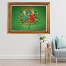 Giyense Altın Varaklı Çerçeveli Paspartulu  Tablo SVF741