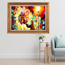 Giyense Altın Varaklı Çerçeveli Paspartulu  Tablo SVF226