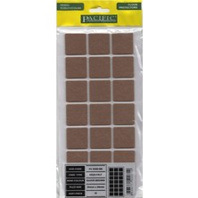 Pacific Yapışkanlı Mobilya Keçesi 30X30 mm 21 Adet
