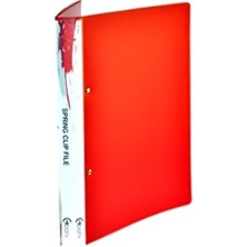 Bafix A4 Yaylı Dosya Kırmızı (10 Lu Paket)