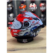 Mt Helmets mt Targo S Yamanaka A5 Parlak Kapalı Kask