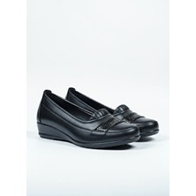 Ern Shoes Kadın Tam Ortopedik Içi Hakiki Deri Kışlık Tabanlı Günlük Klasik Anne Ayakkabı