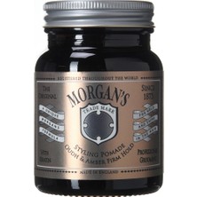 Morgan's Pomade Oudh & Amber 100 gr Kalıcı Sert Tutuş Sağlayan Şekillendirici Krem Esnek Tutuş
