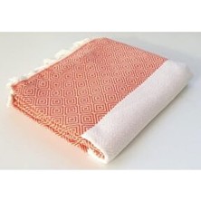 Emillie Elmas Klasik Peştamal  Pamuk 100x180 cm Modern Tasarımlı Hızlı Kuruyan Banyo Havlusu