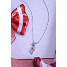 Innuendo Jewelry 925 Ayar Gümüş Üç Yaprak Kolye