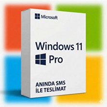 Microsoft Windows 11 Pro Key Kalıcı Ömür Boyu Dijital Lisans Anahtarı Orijinal Key – 32&64 Bit