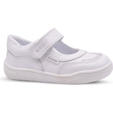 Kids A More Liza Kız Çocuk Hakiki Deri Barefoot Özellikli Beyaz Renk Günlük Ayakkabı