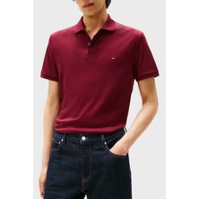 Tommy Hilfiger % 100 Pamuk Regular Fit Düğmeli Polo Yaka T Shirt Erkek Polo Yaka T Shirt MW0MW39994 Vlp