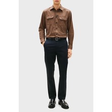 Tommy Hilfiger Pamuklu Straight Fit Normal Bel Düz Paça Pantolon Erkek Pantolon MW0MW40262 Dw5