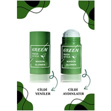 Maison Glowen Green Stick Maske Yeşil Çay Özlü Siyah Nokta Maskesi Maskesi