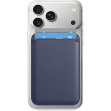 Nettech NT-CW01 Telefon Mıknatıslı Deri Kartlık Cüzdan