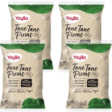 Yayla Tane Tane Pirinç 1 kg X4