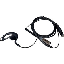 Mbl Aselsan 4411 4415 4711 4713 4715 Telsiz Uyumlu Mikrofonlu Spiral Kulaklık 8 Pin