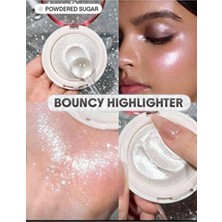 Sheglam Glowchi Bouncy Highlighter Powdered Sugar Işıltılı Aydınlatıcı(Açık Beyaz)