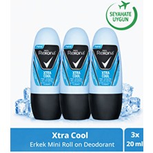 Rexona Men Erkek Deodorant Xtra Cool 20 ml X3