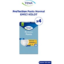 Tena Protection Pants Normal Emici Külot 5.5 Damla L - 30'lu 4 Paket (120 Adet)