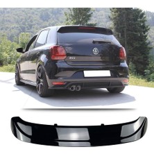 X Power Tuning Vw Polo 6r-6j Uyumlu Plastik Parlak Siyah Boyalı Spoiler
