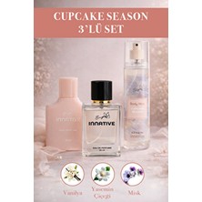 Innative Cupcake Season Saç Parfümü Body Mist ve Edp Parfüm Seti
