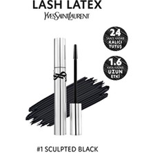 Yves Saint Laurent Lash Latex Uzun & Kalkık Görünüm Kazandıran Siyah Maskara  3614274486599 24 Saat Kalıcı Etki