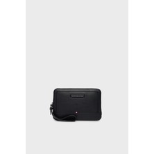 Tommy Hilfiger Logolu Çıkarılabilir Bilek Askılı Çanta Erkek Çanta AM0AM13953 Bds