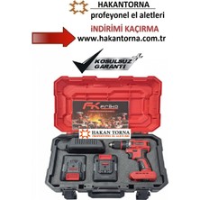 ALWAYSSPEED Ht- Friko  Şarjlı Akülü Matkap Vidalama Seti FK180003-4 21V 4.0AH Kömürsüz (Brushless)
