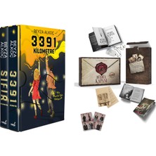 İndigo Kitap 3391 Km Serisi 2 Kitap Kutulu Ciltli ve Bülbül Kapanı 4 Tek Kitaplık Kutulu Ciltli