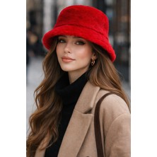 Modex Yumuşak Doku Peluş Bucket Şapka
