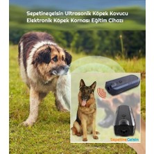 Sepetinegelsin Ultrasonik Köpek Kovucu Elektronik Köpek Kornası Eğitim Cihazı