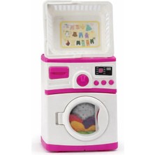Nasyonel Toys Eğitici Oyuncak Çamaşır Makinesi 3 Yaş ve Üzeri Işıklı Detaylı Tasarım