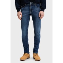 Tommy Jeans Pamuklu Slim Fit Normal Bel Jeans Erkek Kot Pantolon DM0DM22586 1bk