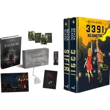 Pukka Yayınları Kazazede 4 Kutulu Askeri Künye Ciltli ve 3391 Km Serisi 2 Kitap Kutulu Ciltli