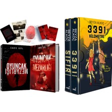 Guardian Yayınları Oyuncak Mezarlığı Hediyeli Kutu Ciltli ve 3391 Km Serisi 2 Kitap Kutulu Ciltli