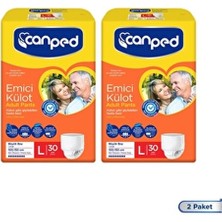 Canped Emici Külot Büyük Boy Large 30 Adet x 2 Adet