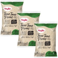 Yayla Tane Tane Pirinç 1 kg X3