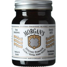Morgan's Pomade Styling Extra Hold Vanilla & Honey Extra Sert Tutucu Parlaklık Veren Pomad (Whıte Label) 100GR