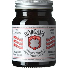Morgan's Pomade Styling Pomade Extra Firm Hold  Extra Sert Tutucu Şekillendirici Pomad (Sılver Label) 100GR
