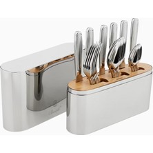 Christofle Concorde 24 Parça Paslanmaz Çelik Çatal Bıçak Seti