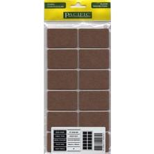 mobilyap Pacific Yapışkanlı Mobilya Keçesi 35X55 mm 12 Adet
