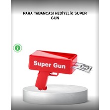 Para Dolar Saçma Para Atma Tabancası Otomatik Kırmızı Oyuncak - KA002N-704KG2