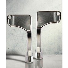 Tuncel Teknik 10 Adet Metal Asansör Anahtarı Üçgen  Anahtar