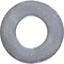 Hillman 1/2 "uss 811073 Sıcak Daldırma Galvanizli Düz Yıkayıcılar, 1/2 Inç, 50'li Paket