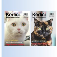 Kedici Kedi ve Kültür Dergisi 2 Sayı Bir Arada Özel Sayı ve 30. Sayı