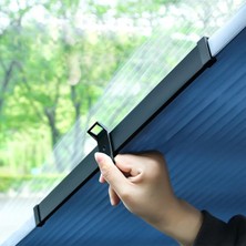 Ally 46CM Araç Ön Cam Güneşlik Otomatik Geri Çekilebilir KATLANABILIR-(5775) - KA002N-6YAUE9