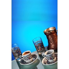 Şık 6 Parça Topkapı Ikram Seti, Zarif Sunumlar Için Mükemmel Seçim