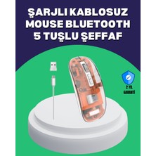 Sessiz ve Ergonomik Kablosuz Fare - 30 Gün Kullanım 2 Modlu Bağlantı - KA002N-709CK3