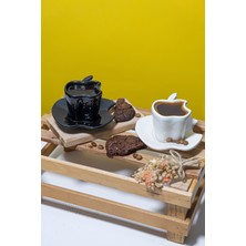 2’li Seramik Kahve Fincanı Seti, Şık ve Zarif Tasarım