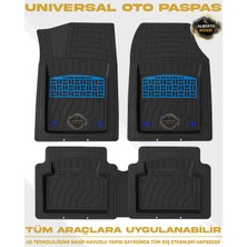 Alberto Rossi Plus Mavi 3D Havuzlu Oto Paspas Universal